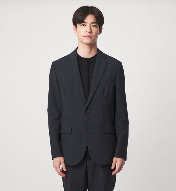 UNITED ARROWS green label relaxing「【WEB限定】JUST fit ドライポリエステル ナロー セットアップ -吸水速乾-」|テーラードジャケット|