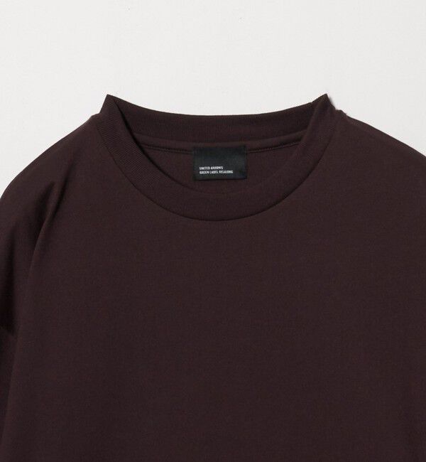 UNITED ARROWS green label relaxing「【WEB限定】JUST fit デイリー ワイド 長袖 Tシャツ -吸水速乾・抗菌-」|Tシャツ・カットソー|
