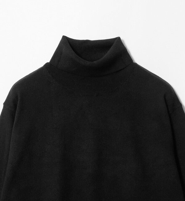 UNITED ARROWS green label relaxing「【WEB限定】JUST fit ハイゲージ ジャケイン タートルネック ニット」|ニット・セーター|