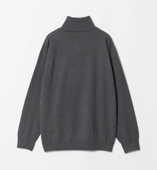 UNITED ARROWS green label relaxing「【WEB限定】JUST fit ハイゲージ ジャケイン タートルネック ニット」|ニット・セーター|