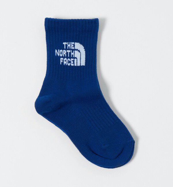 UNITED ARROWS green label relaxing「＜THE NORTH FACE＞ロゴ 3P クルーソックス / キッズ 16cm-18cm」|ソックス|