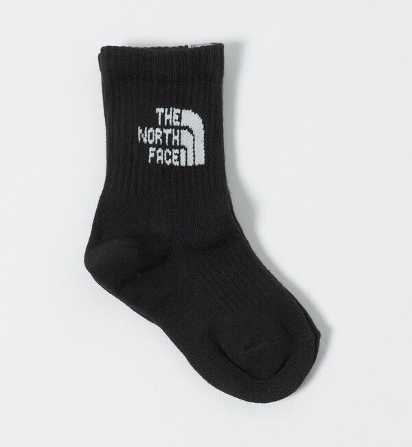 UNITED ARROWS green label relaxing「＜THE NORTH FACE＞ロゴ 3P クルーソックス / キッズ 16cm-18cm」|ソックス|