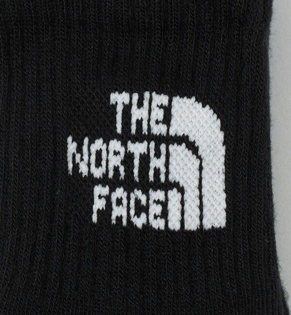 UNITED ARROWS green label relaxing「＜THE NORTH FACE＞ロゴ 3P クルーソックス / キッズ 16cm-18cm」|ソックス|