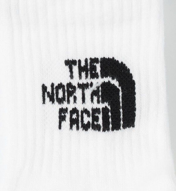 UNITED ARROWS green label relaxing「＜THE NORTH FACE＞ロゴ 3P クルーソックス / キッズ 16cm-18cm」|ソックス|