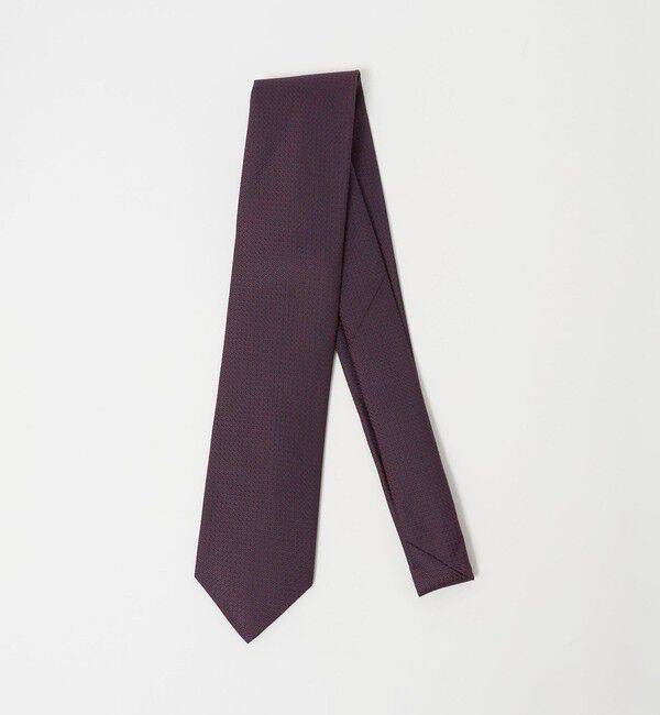 UNITED ARROWS green label relaxing「GLR シルク2 8.0cm ソリッド ネクタイ」|ネクタイ・蝶ネクタイ|WINE