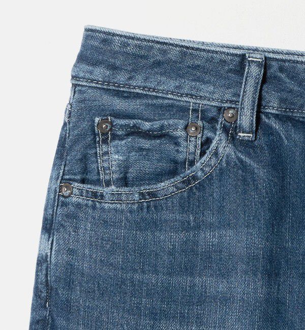 BEAUTY&YOUTH UNITED ARROWS「＜RED CARD＞Twilightフレア デニムパンツ/コバルト」|デニム|