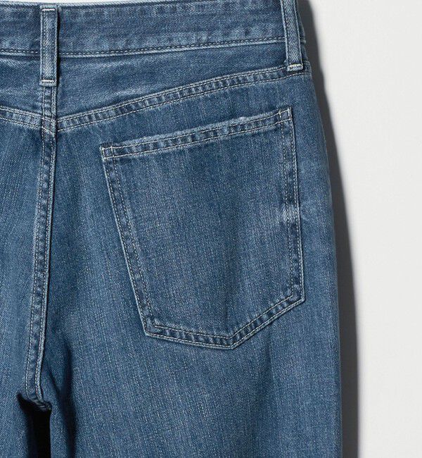 BEAUTY&YOUTH UNITED ARROWS「＜RED CARD＞Twilightフレア デニムパンツ/コバルト」|デニム|