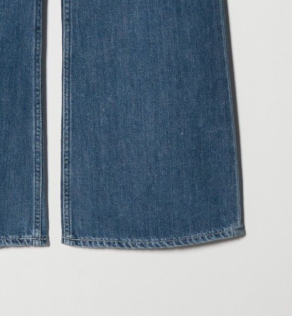 BEAUTY&YOUTH UNITED ARROWS「＜RED CARD＞Twilightフレア デニムパンツ/コバルト」|デニム|