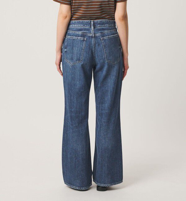 BEAUTY&YOUTH UNITED ARROWS「＜RED CARD＞Twilightフレア デニムパンツ/コバルト」|デニム|