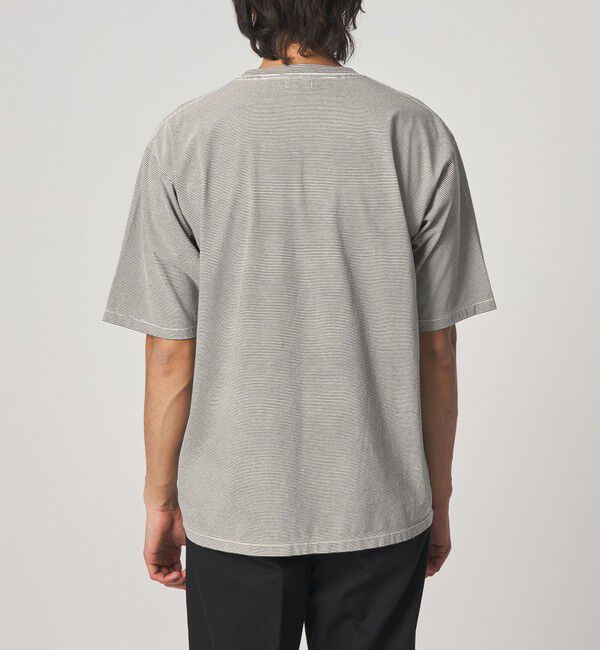 STEVEN ALAN「＜Steven Alan＞ サイロ ボーダー クルーネック Tシャツ」|Tシャツ・カットソー|