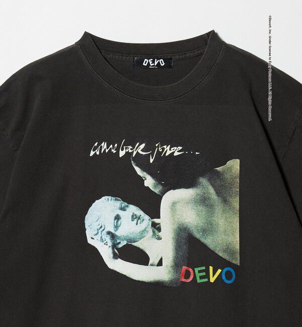 BEAUTY&YOUTH UNITED ARROWS「＜DEVO &times; BEAUTY&YOUTH＞JONEE プリント Tシャツ」|Tシャツ・カットソー|