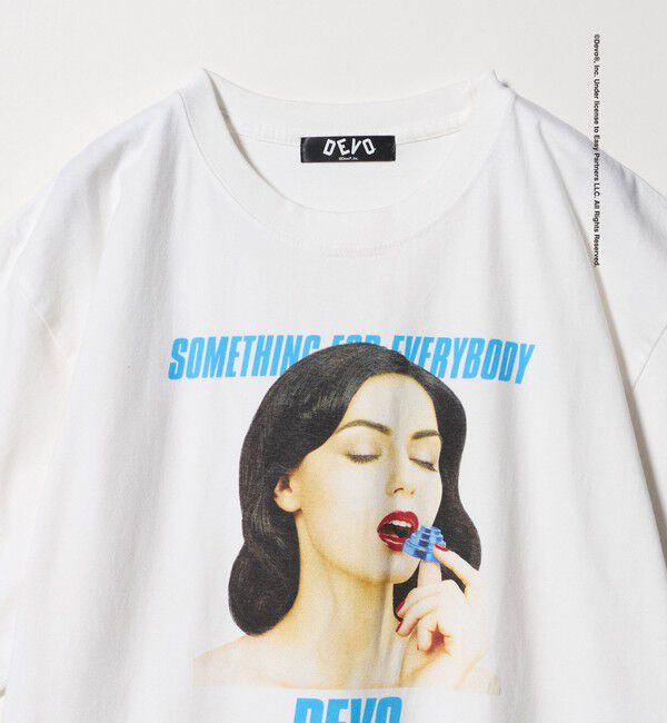 BEAUTY&YOUTH UNITED ARROWS「＜DEVO &times; BEAUTY&YOUTH＞EVERYTHING プリント Tシャツ」|Tシャツ・カットソー|