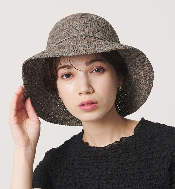 BEAUTY&YOUTH UNITED ARROWS「ラフィア リボン ハット」|ハット|