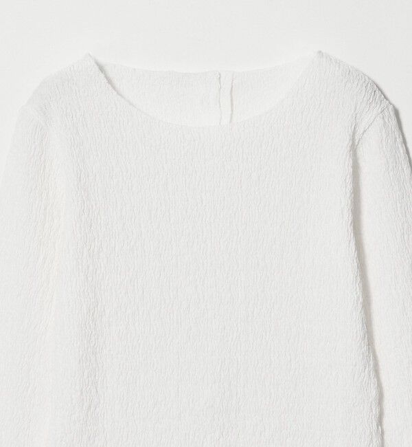 STEVEN ALAN「＜Steven Alan＞シュリンクレース クルーネック プルオーバー」|Tシャツ・カットソー|