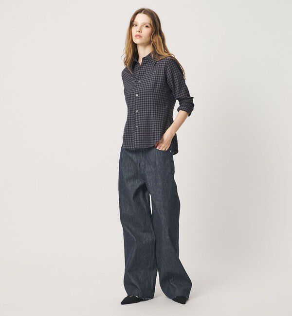 ATTISESSION「＜ATTISESSION＞WIDE DENIM 402 デニムパンツ」|チノ|