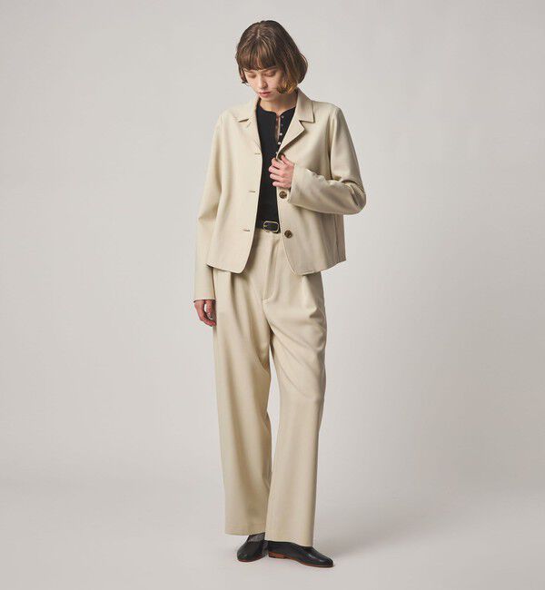 STEVEN ALAN「＜Steven Alan＞ダブルクロス シャツジャケット」|テーラードジャケット|