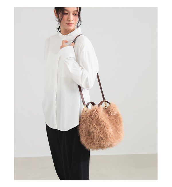 Demi-Luxe BEAMS 「VIOLAd&rsquo;ORO / ELMO エコファー バッグ」|トートバッグ|