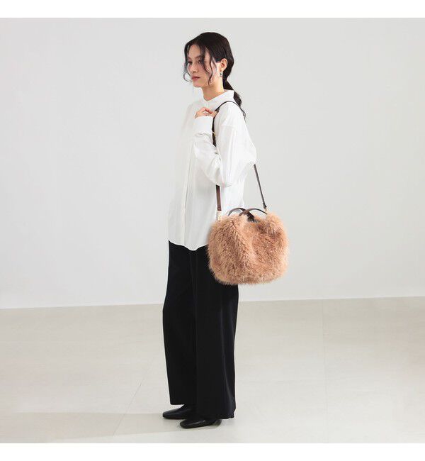 Demi-Luxe BEAMS 「VIOLAd&rsquo;ORO / ELMO エコファー バッグ」|トートバッグ|
