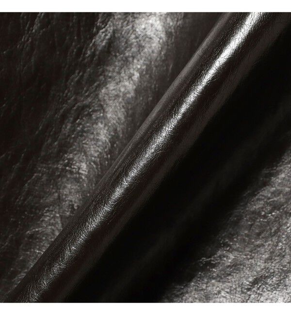 Demi-Luxe BEAMS 「ORR / フェイクレザー ラップスカート」|スカート|