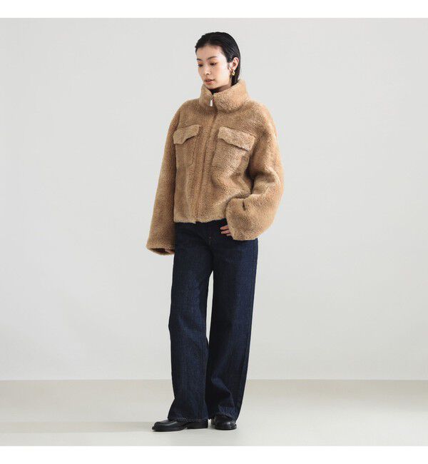 Demi-Luxe BEAMS 「ORR / シアリング ハイネック ブルゾン」|ブルゾン・スタジャン|