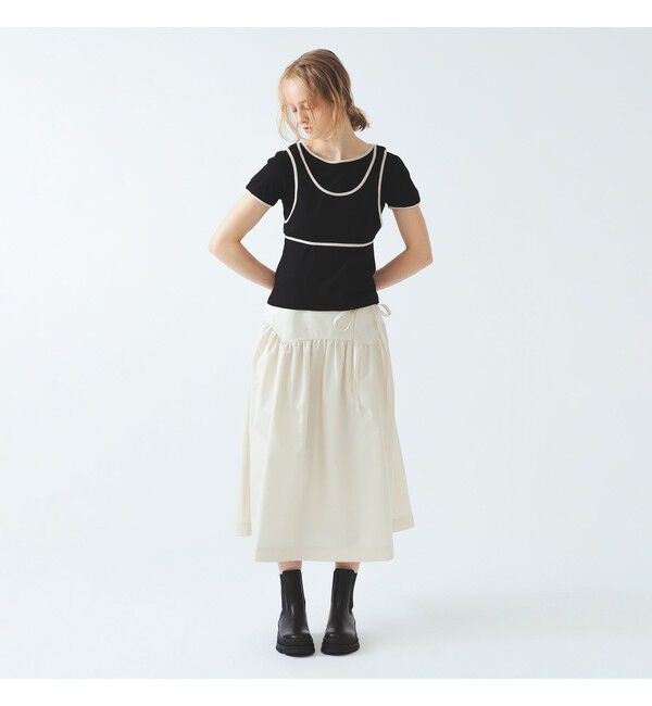 Ray BEAMS 「パイピング タンクトップ レイヤー Tシャツ」|Tシャツ・カットソー|