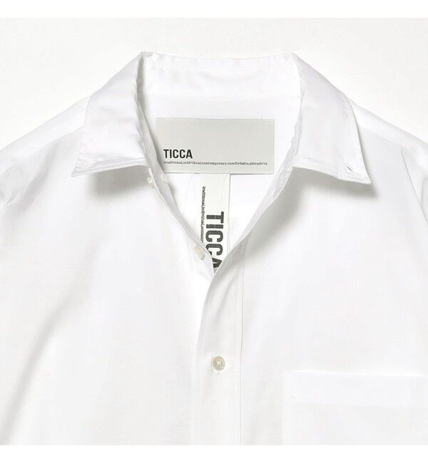 Demi-Luxe BEAMS 「TICCA / コットン ボタンダウン シャツ」|シャツ・ブラウス|