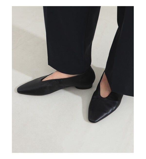 Demi-Luxe BEAMS 「ソフト シープレザー パンプス」|パンプス|BLACK