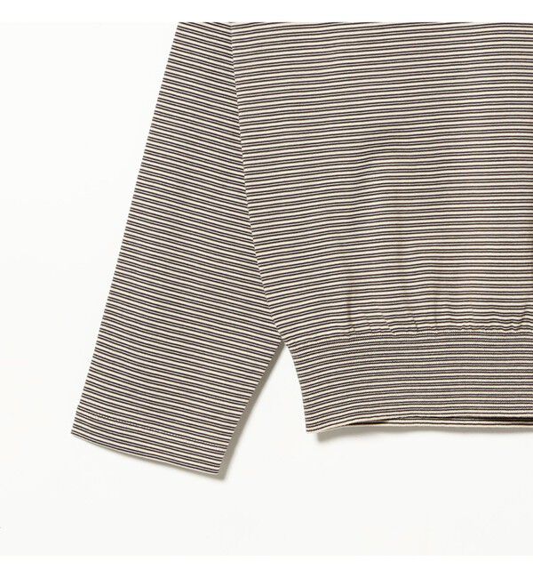 Demi-Luxe BEAMS 「BATONER / ブラウジング ポロ ロングスリーブ Tシャツ」|Tシャツ・カットソー|