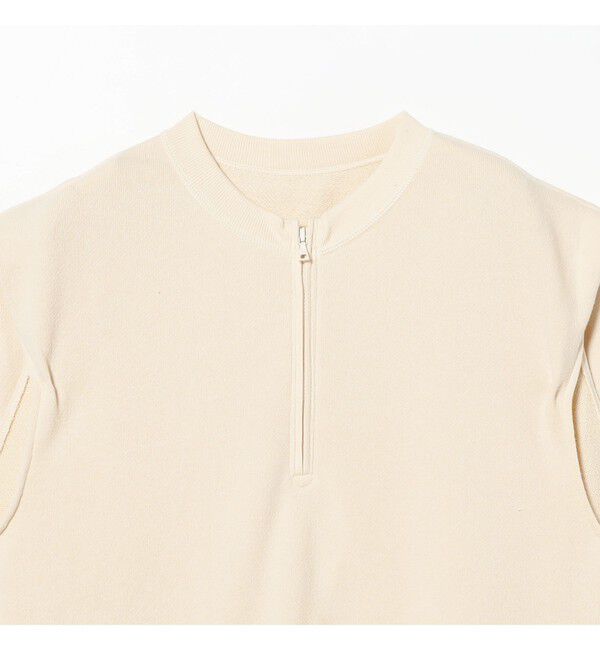 Demi-Luxe BEAMS 「裏毛 ハーフ ジップ プルオーバー」|Tシャツ・カットソー|