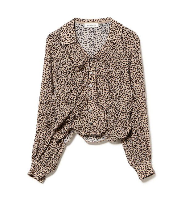Ray BEAMS 「プリント シャーリング シャツ」|シャツ・ブラウス|LEOPARD