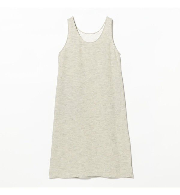 Demi-Luxe BEAMS 「スラブ バックサテン ワンピース」|ワンピース|