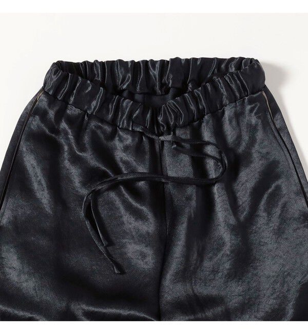Demi-Luxe BEAMS 「アセテート バックサテン パンツ」|チノ|