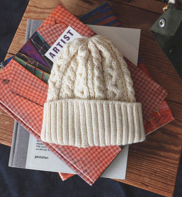 BEAMS PLUS「Cable Watch Cap」|ニット帽|