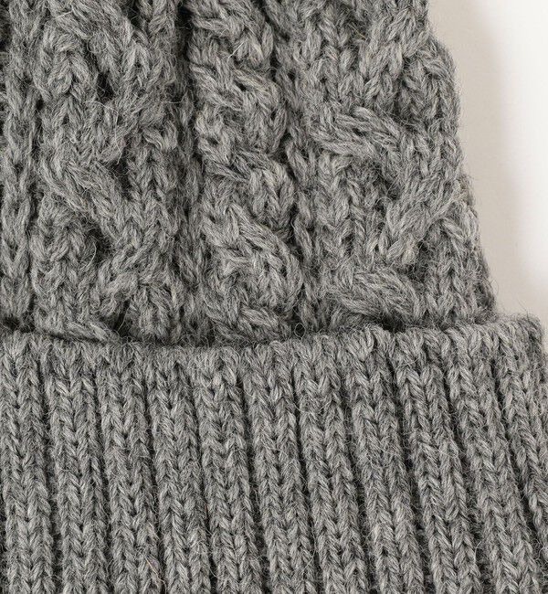 BEAMS PLUS「Cable Watch Cap」|ニット帽|
