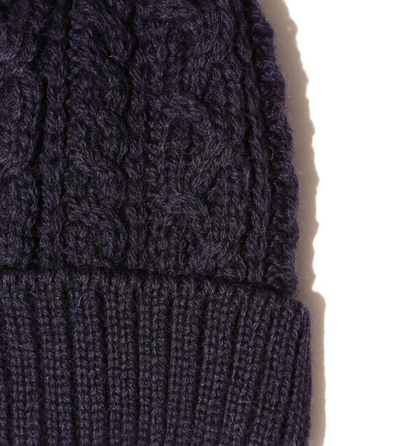 BEAMS PLUS「Cable Watch Cap」|ニット帽|