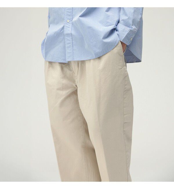 BEAMS PLUS「BEAMS PLUS｜2 Pleats Tapered Twill｜メンズ  チノパン｜オールシーズン」|チノ|