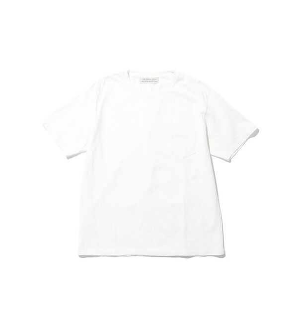 BEAMS PLUS「BEAMS PLUS｜【別注】REMI RELIEF / Pocket T-shirt｜ポケットT｜オーガニックコットン｜ヴィンテージ加工 」|Tシャツ・カットソー|