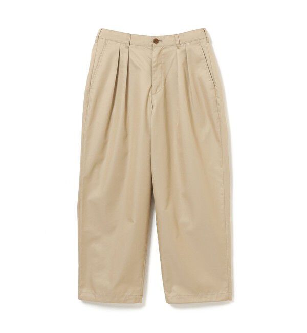 BEAMS「シャンブレー チノパンツ」|チノ|BEIGE