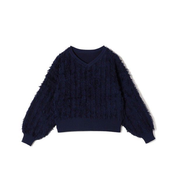 SHIPS for women「〈手洗い可能〉前後 2WAY ドルマン フリンジ プルオーバー 24SS ◇」|ニット・セーター|
