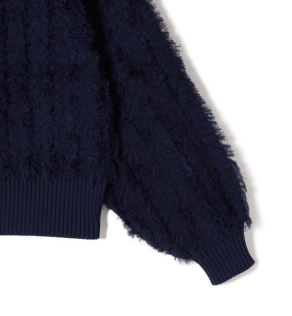 SHIPS for women「〈手洗い可能〉前後 2WAY ドルマン フリンジ プルオーバー 24SS ◇」|ニット・セーター|