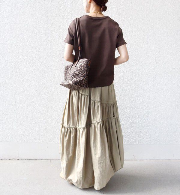 SHIPS for women「【WEB限定】オーガニック コットン コンパクト プリント TEE」|Tシャツ・カットソー|
