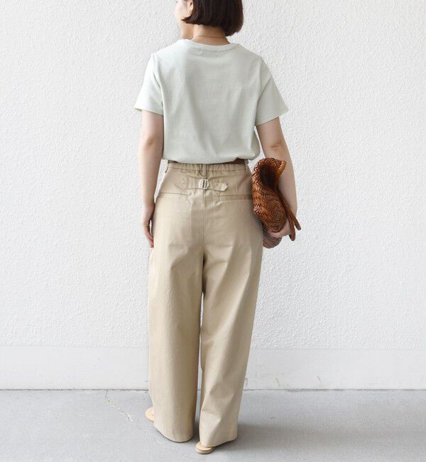 SHIPS for women「【WEB限定】オーガニック コットン コンパクト プリント TEE」|Tシャツ・カットソー|
