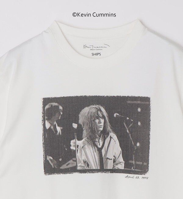 SHIPS「SHIPS: Kevin Cummins Patti Smith プリント Tシャツ」|Tシャツ・カットソー|