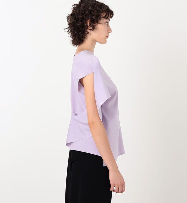 TOMORROWLAND BUYING WEAR「CFCL AC MILAN DRAPED TOP ミラノリブ ドレープトップ」|シャツ・ブラウス|