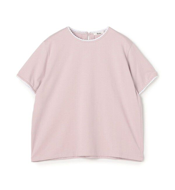 Edition「コットンモダール レースティー」|Tシャツ・カットソー|31 ライトピンク