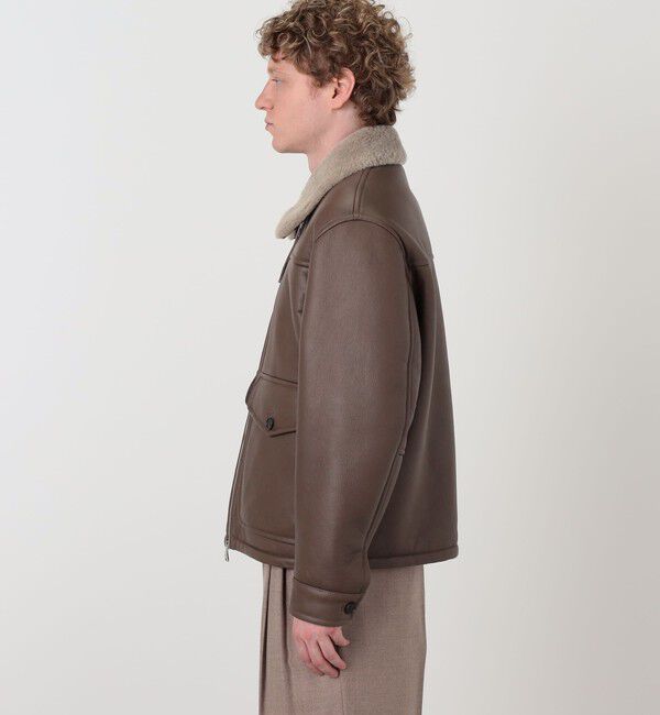 TOMORROWLAND MENS「【別注】EMMETI LORENZO ムートンブルゾン」|ブルゾン・スタジャン|