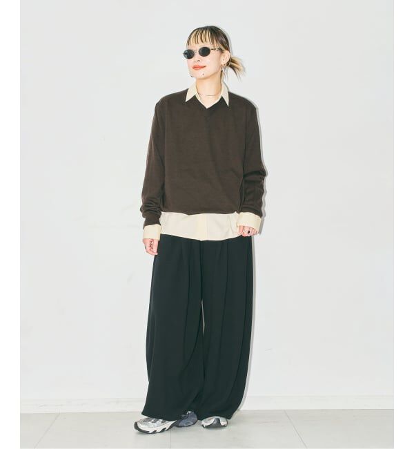  「《予約》V NECK SWEATER：ニット」|ニット・セーター|