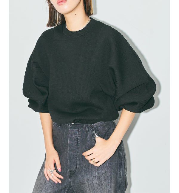  「《予約》VOLUME SLEEVE ニット」|ニット・セーター|