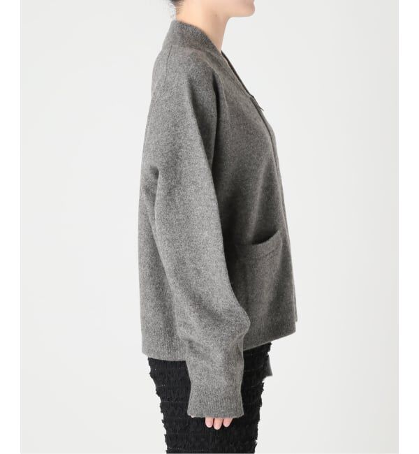  「《予約》ZIP UP KNIT BLOUSON：カーディガン」|ニット・セーター|