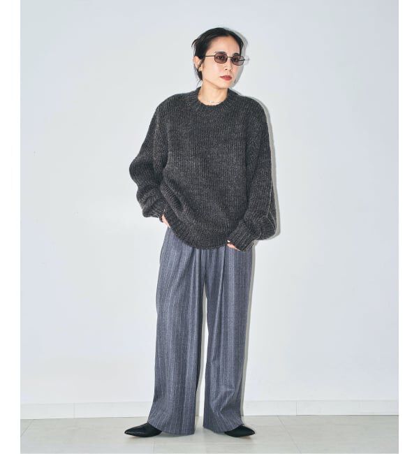  「《予約》LOOSE KNIT PULLOVER：ニット」|ニット・セーター|